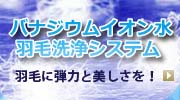 バナジウムイオン水による羽毛洗浄システム